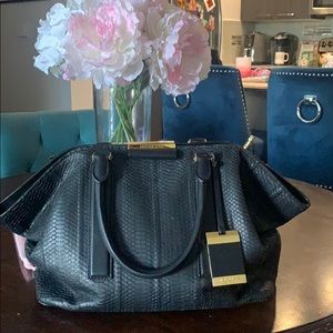 COPY - Michael Kors Collection Water Snake Lexi Bag